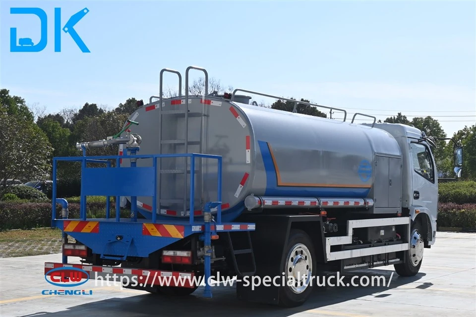 6-ton Electric Green Sprinkler Truck Chengli Electric Chassis Sprinkler Trucker